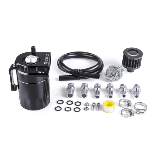 Imagen 1 del producto Tanque de depósito de aceite de aluminio, accesorio Universal de 4 colores, con filtro de ventilación, OCT-1139