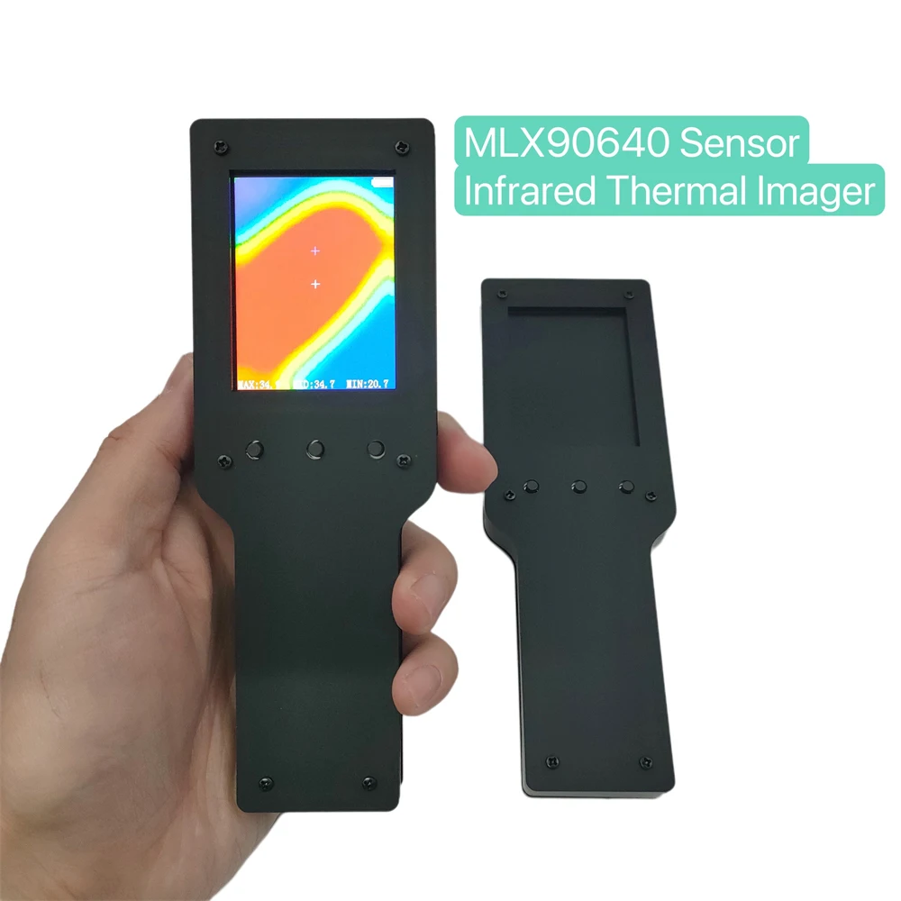 Sensor infravermelho do imager térmico, definição de TFT, definição 160*128, 320*240,-40 ℃ a 300 ℃, 1.8in, 2.4in, MLX90640