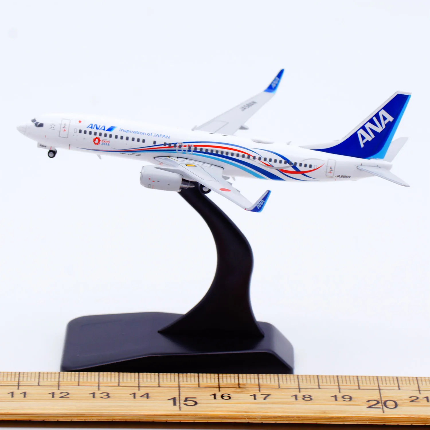 SA4084 Alloy Collectible Plane Gift JC Wings 1:400 All Nippon Airways StarAlliance Boeing B737-800 Diecast Aircraft Model JA58AN