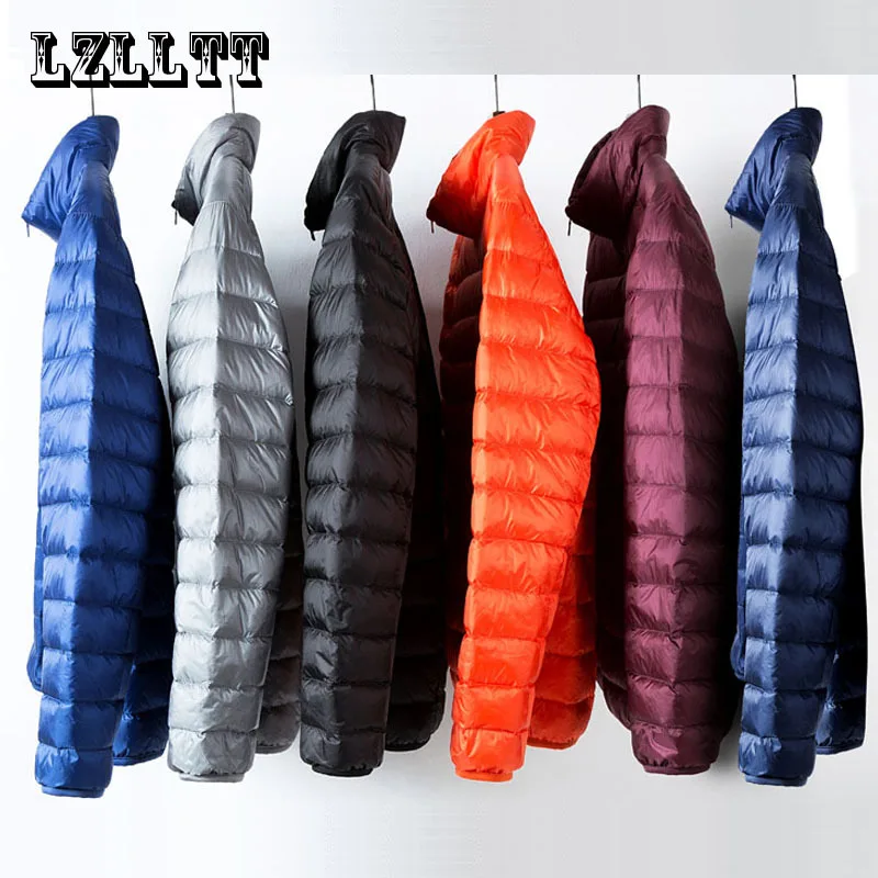 Men All-Season Warm Jacket Coats Mens Waterproof Windproof Spring Autumn Winter Casual 90% Down Jackets Male