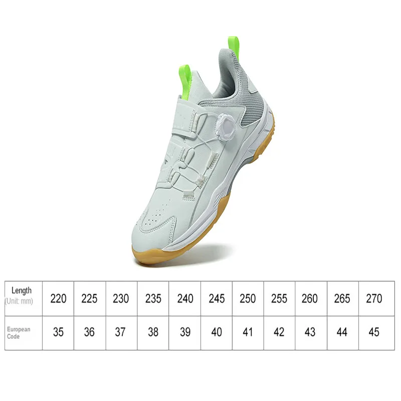 Badminton Shoes Men Women Outdoor Sneakers Breathable Sports Training Professional Tennis Table Shoes Male Sports Sneakers