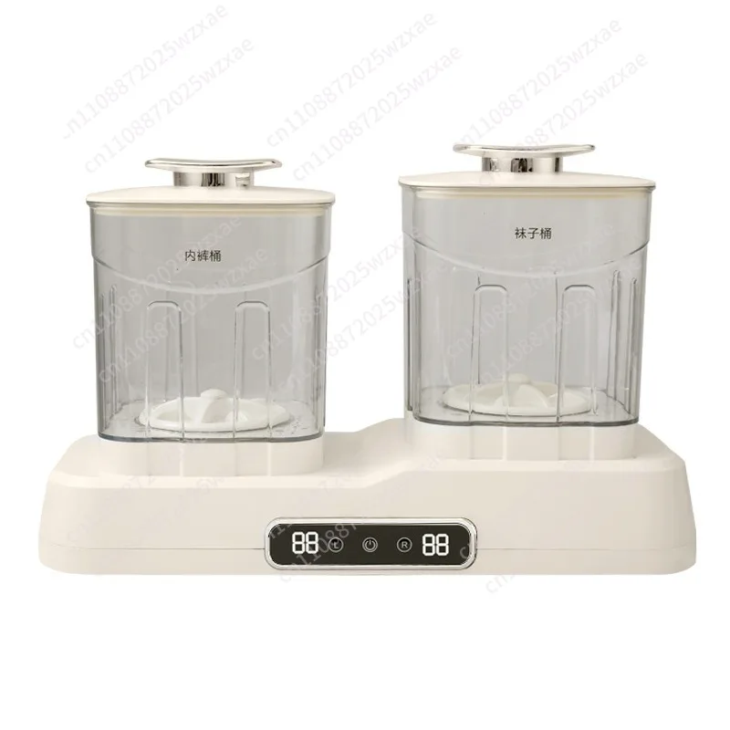 

4L small portable double bucket underwear underwear cleaning washing machine washing socks