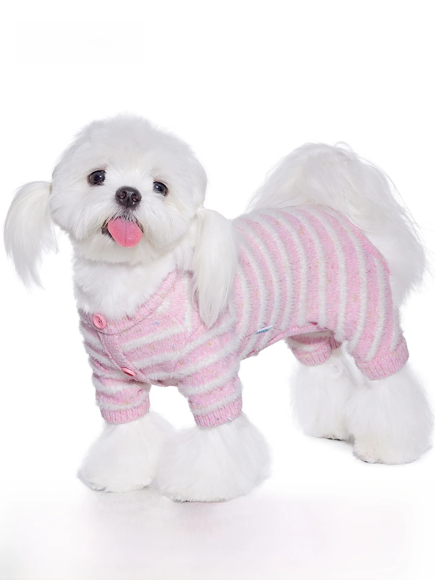 

Теплый свитер Mooki для собак: одежда для маленьких собак (бишон, мальтезе) на осень-зиму, повседневный стиль, товары для животных