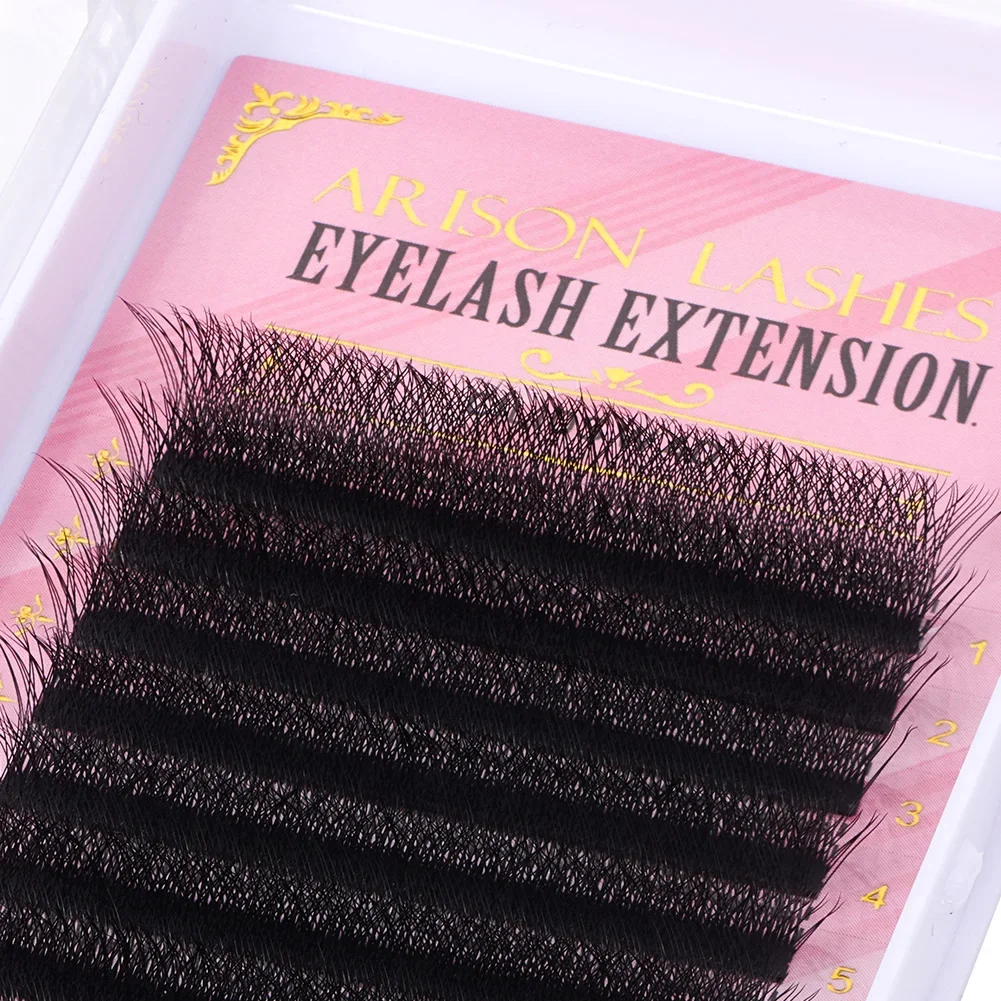 ARISON Soft 4D W Premade Volume Lashes Can be matched with YY 3D 5D W4D Shape Eyelashes Extension Cilios y w For Wholesale