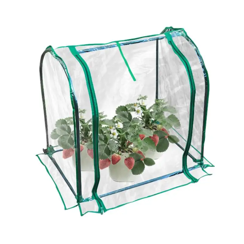 Plant Frost Protector Portable Reusable Winter Autumn Warm Keeping Garden Fruits Vegetables Waterproof Greenhouse Plant Grow Bag