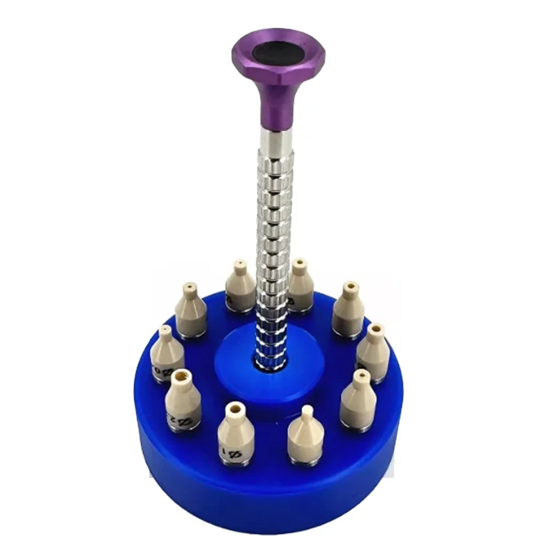 

3CGRO-1 Set Watch Hand Installation Tool For High Precision For Press Presser Setter 10 Sizes Fitting Tool Watch Repair Tools