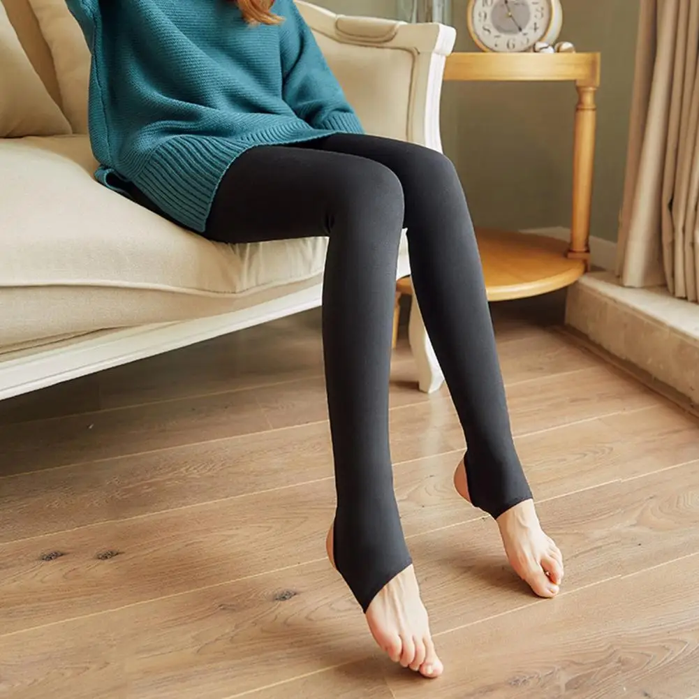 Leggings artificiel astiques Chauds et Épais à la Mode, Collants d'Automne et d'Hiver