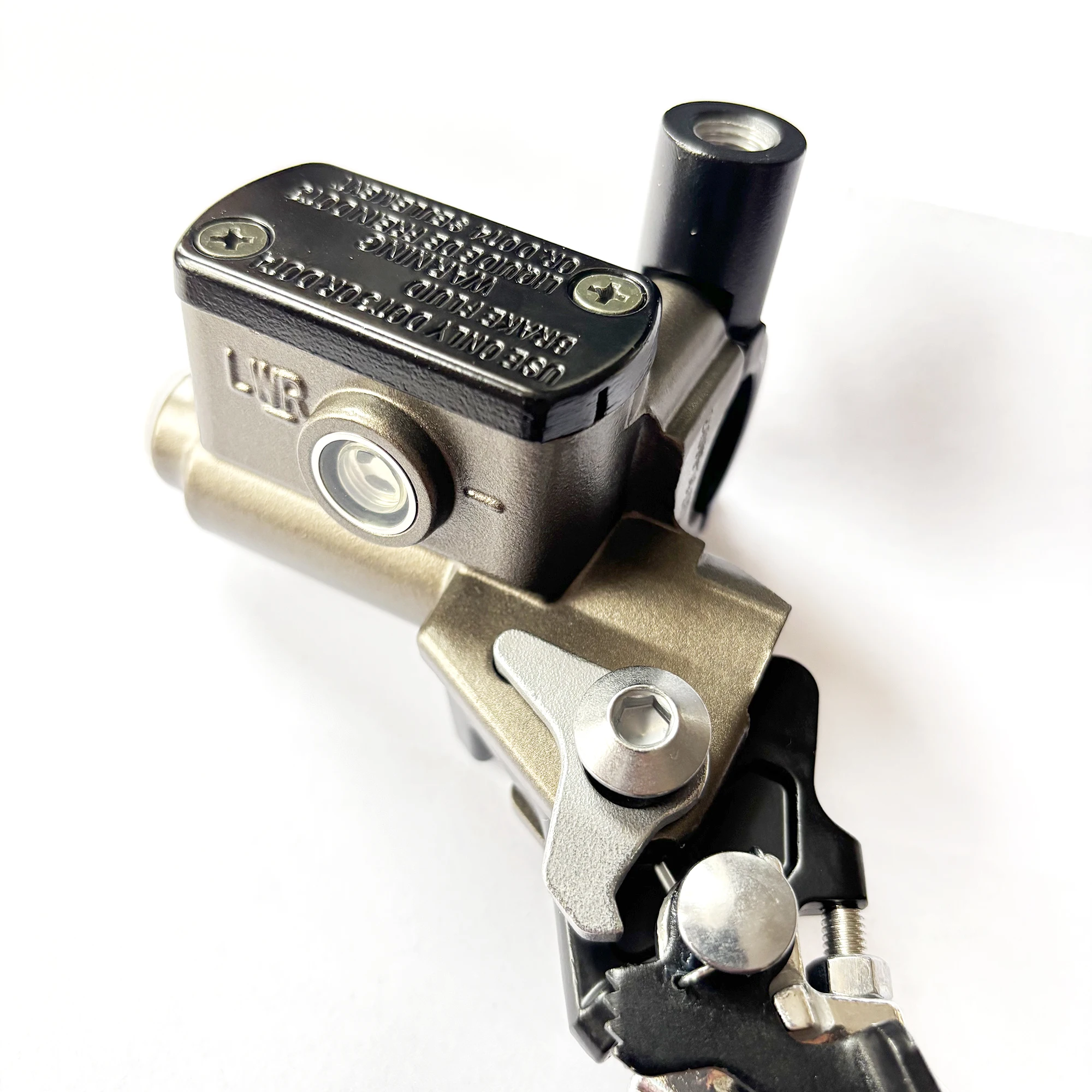 سوبر ebike دراجة ترابية كهربائية الترا النحل اليسار/اليمين الفرامل مضخة الأغطية العلوية تعديل خفيفة الوزن سبائك الألومنيوم خزان قبعات #4