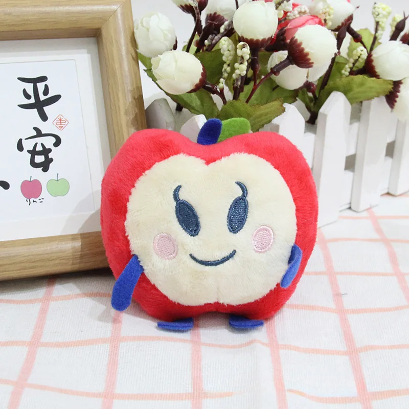 8-10cm Pet Anime Mametchi Plush Doll Keychain Cute Mimitchi Bag Doll Pendant Kuchi Pachi Cartoon Doll Adorable Girl Style