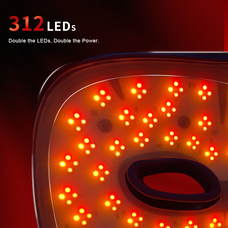 New Arrivals Trending Home Use Beauty Equipment Silicone LED Facial Mask Red Light Therapy Face Mask for Skin Care