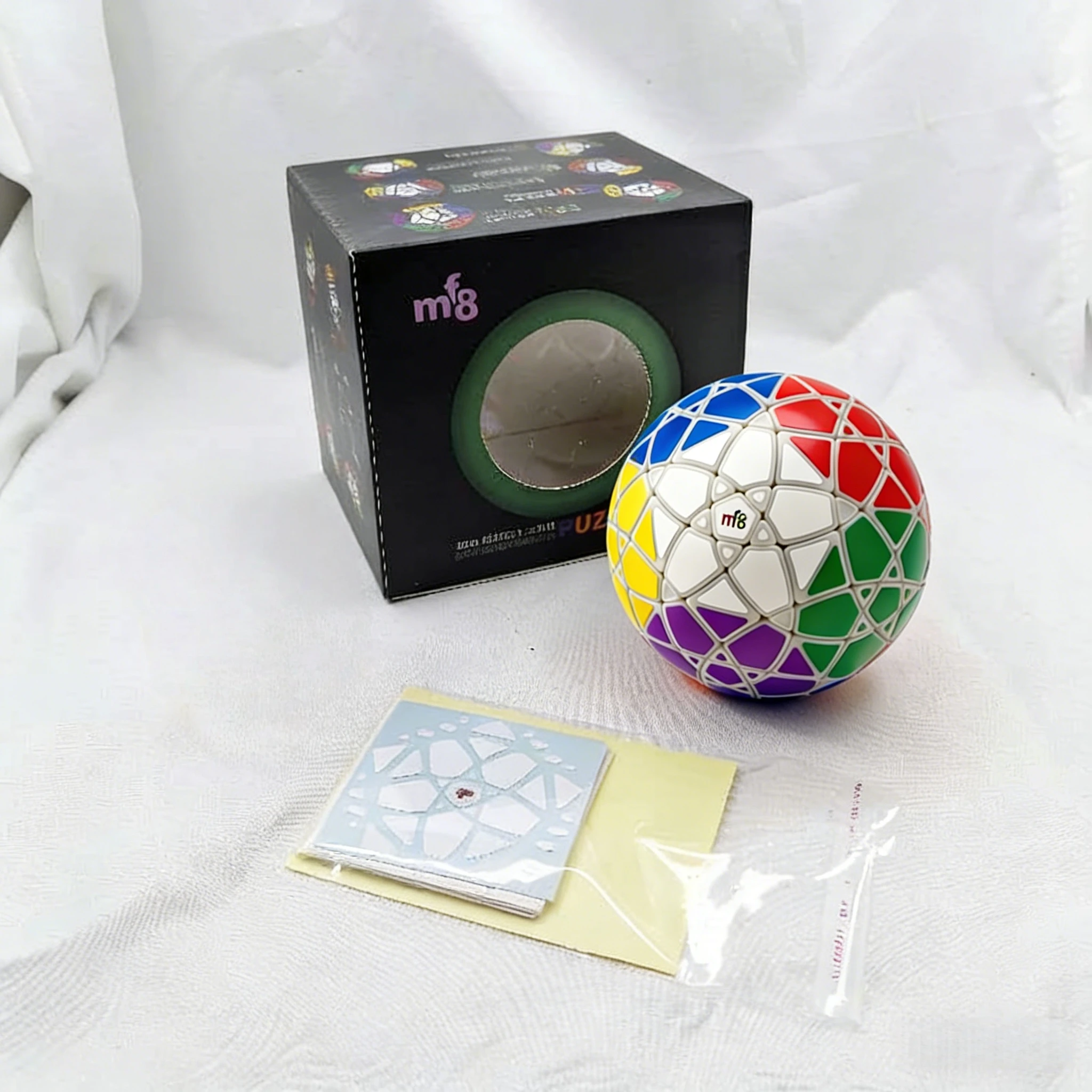 

MFB Earth Bauhinia Megaminx Cube Strange Shape Cube Professional Puzzle Toys Cubo Magico Kid Gift
