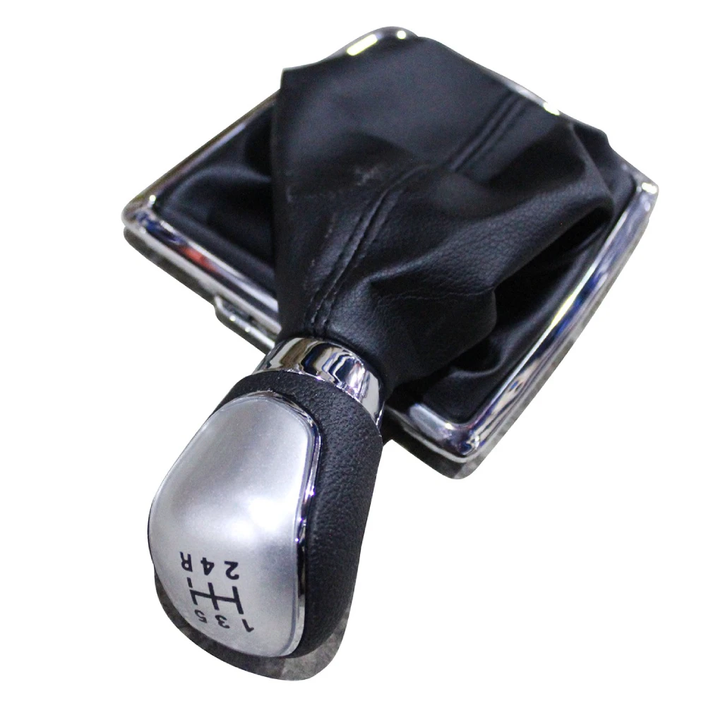 

7M5R7H409AAA Shifter Handball with Dust Cover Silver For Ford Focus mk2 2007 2008 2009