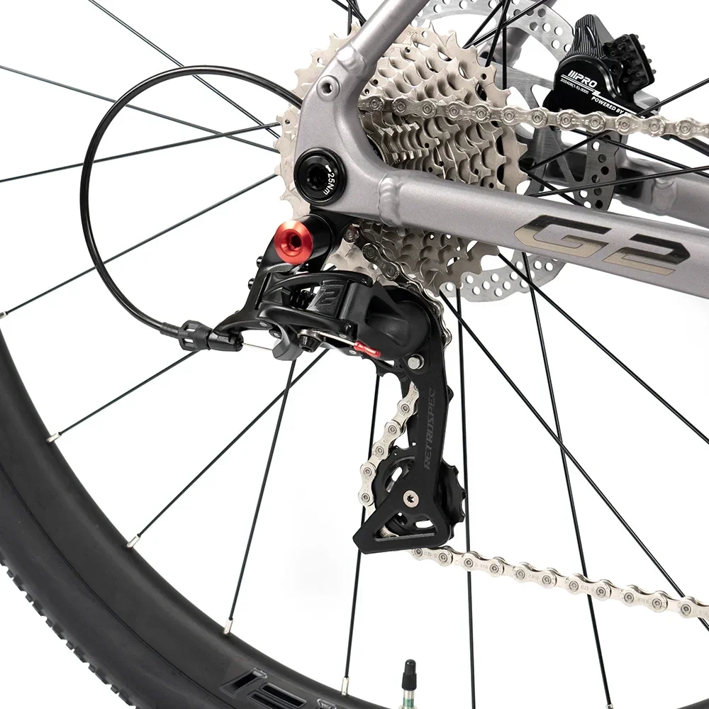 

TWITTER Gravel G2 RS-12/24Speed Off-road Aluminum Alloy Mountain Bike Hydraulic Disc Brake Gravel Bike700*40c bicicleta bicycles