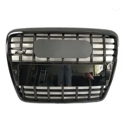 Car Front Bumper Grille for Audi RS6 for A6/S6 C6 2005 2006 2007 2008 2009 2010 2011 (Refit for RS6 Style) Car Accessories tools