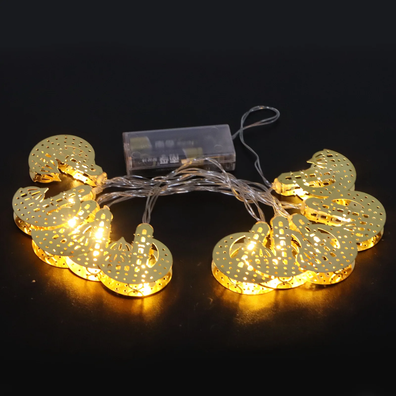 

Battery Powered 1.5m 10LED Eid Mubarak Star Moon Light String 2024 Ramadan Decoration For Home Islamic Muslim Party Decor