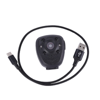 A73T HD 1080P Police Body Lapel Worn Video Camera DVR IR Night Visible LED Light Cam 4-Hour Record Digital Mini DV Recorder Voic
