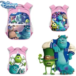 Disney Boys Girls Kids School Book Cute Bags Monsters Inc Prints Women Bagpack Teenagers Canvas Laptop Travel Backpack