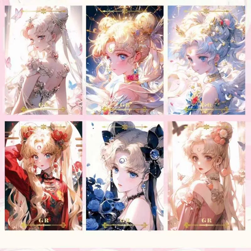 Limited Sale New Style Sailor Moons Card ACG Goddess Story Dragon Year Treasure Cards Aesthetic Anime Goddess Collection Card