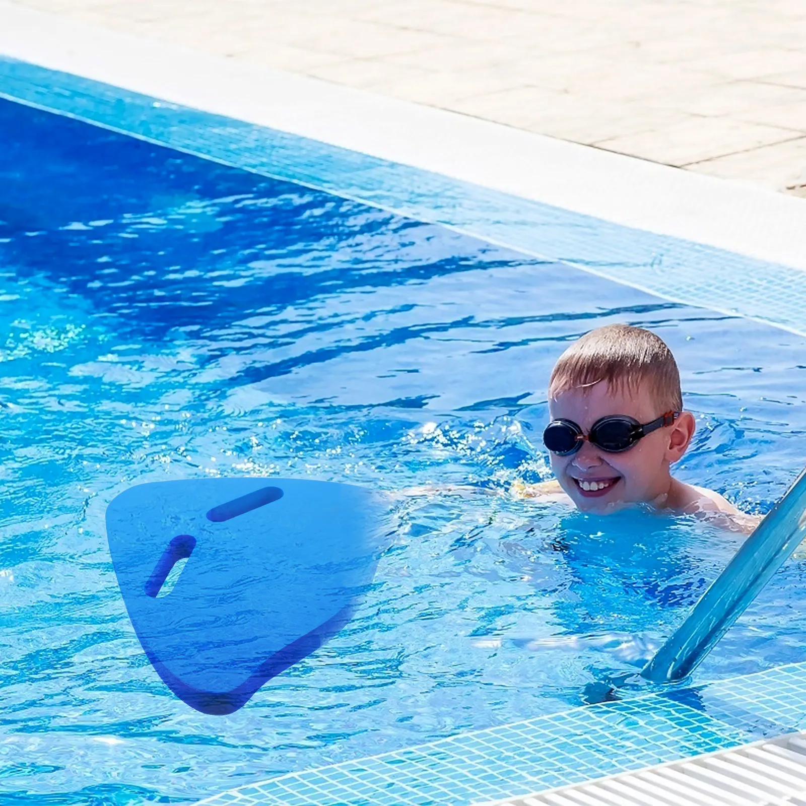 

Swimming Kickboard for Children Adults Training Aid Floating Plate Soft Grip Eva Material Water Resistant Corrosion Proof Pool
