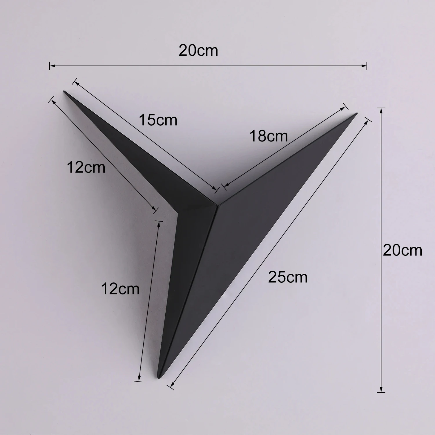 Modern minimalist triangle shape LED Wall Lamps  Nordic style Indoor Wall Lamps Living Room Lights 3W AC85-265V Simple Lighting