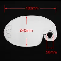 Piezas dentales Bandeja escaladora de silla Dental colocada unidades adicionales Bandeja de instrumentos dentales de silla dental