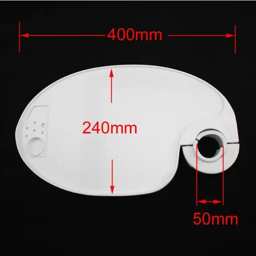 Piezas dentales Bandeja escaladora de silla Dental colocada unidades adicionales Bandeja de instrumentos dentales de silla dental