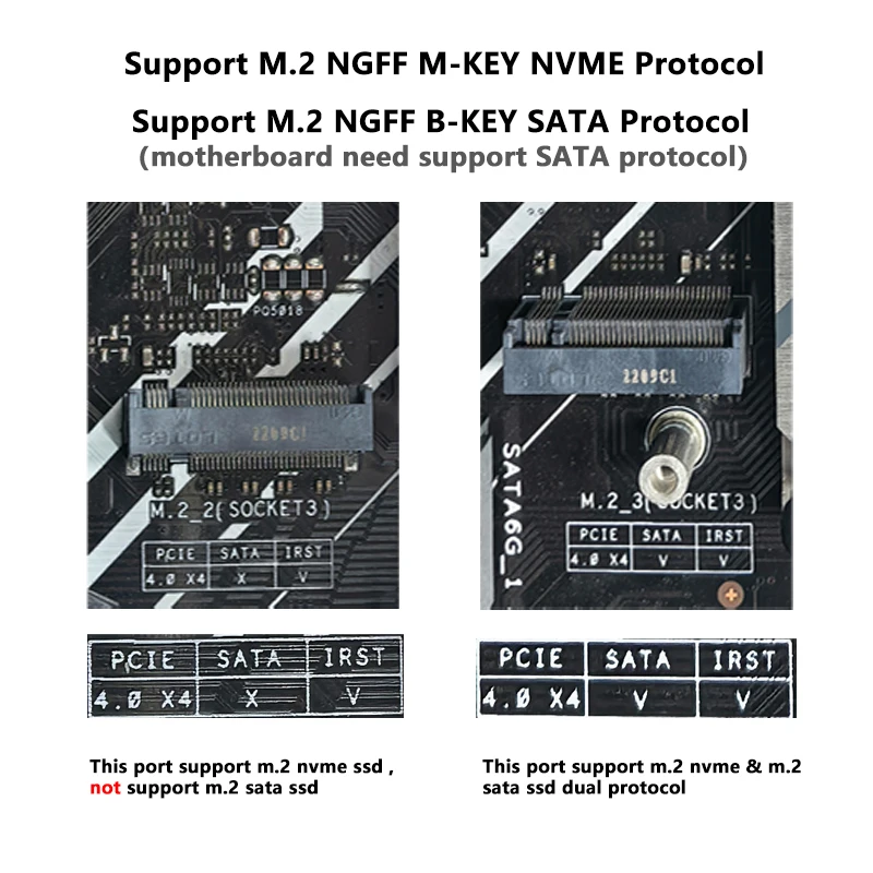 M.2 A+E to NVME SSD Adapter M2 WIFI Interface A/E Key to M Key PCIE 4.0 Riser Card with Bracket for 2230 2242 2260 2280 NVME SSD - 7 M.2 A+E to NVME SSD Adapter M2 WIFI Interface A/E Key to M Key PCIE 4.0 Riser Card with Bracket for 2230 2242 2260 2280 NVME SSD - 7