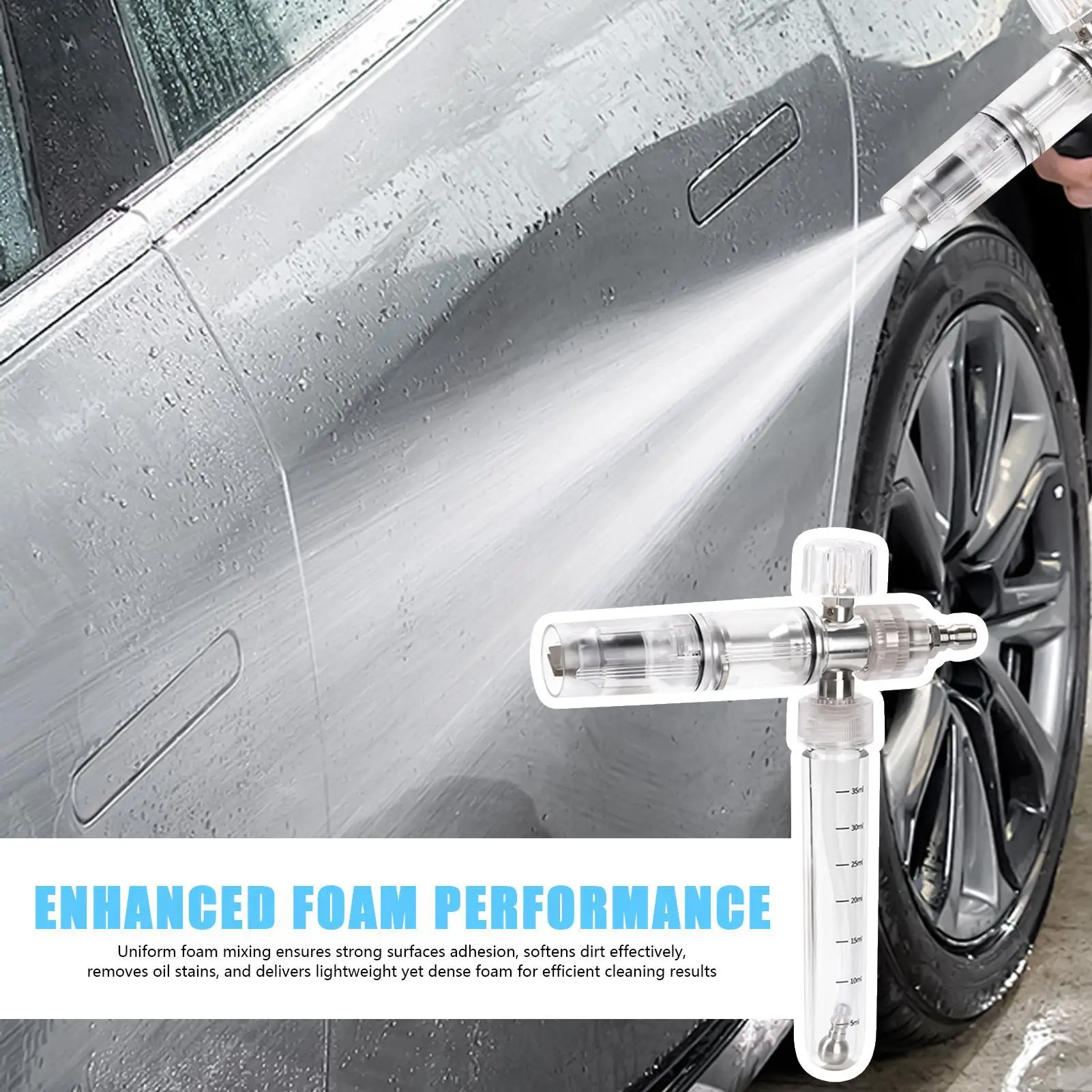 ارتفاع ضغط المحمولة رغوة البخاخ رغوة البخاخ معدات غسيل السيارات لنافذة السيارة دش بلاط الجص حديقة الحديقة في الهواء الطلق