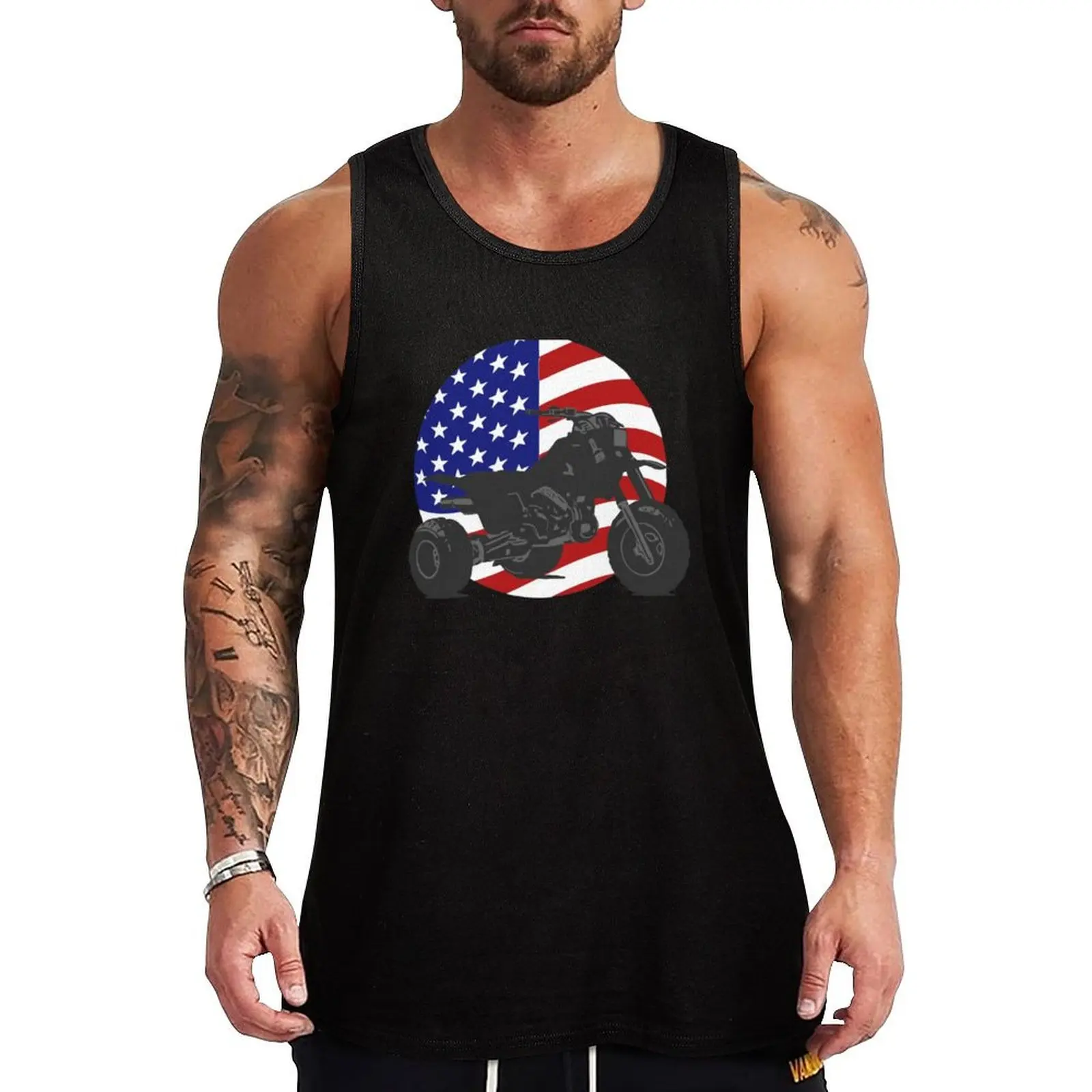 

American Atc 250r Tank Top t-shirts for Men's gym t-shirts for men T-shirt man