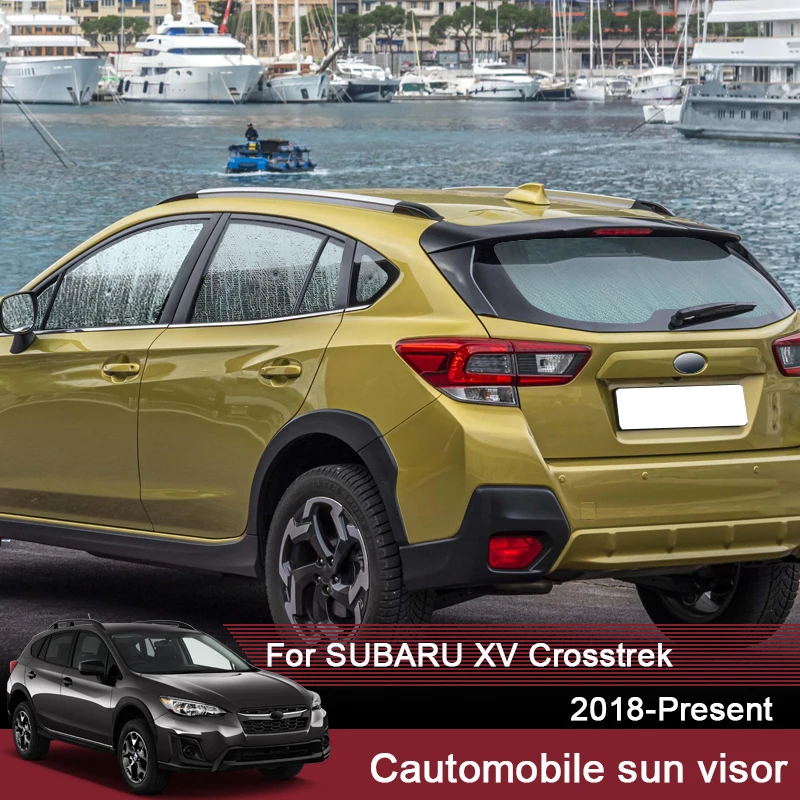 

Car Sunshades UV Protection Cover For Subaru XV Crosstrek 2018-2025 Side Window Curtain Sun Shade Visor Windshield Car Accessory