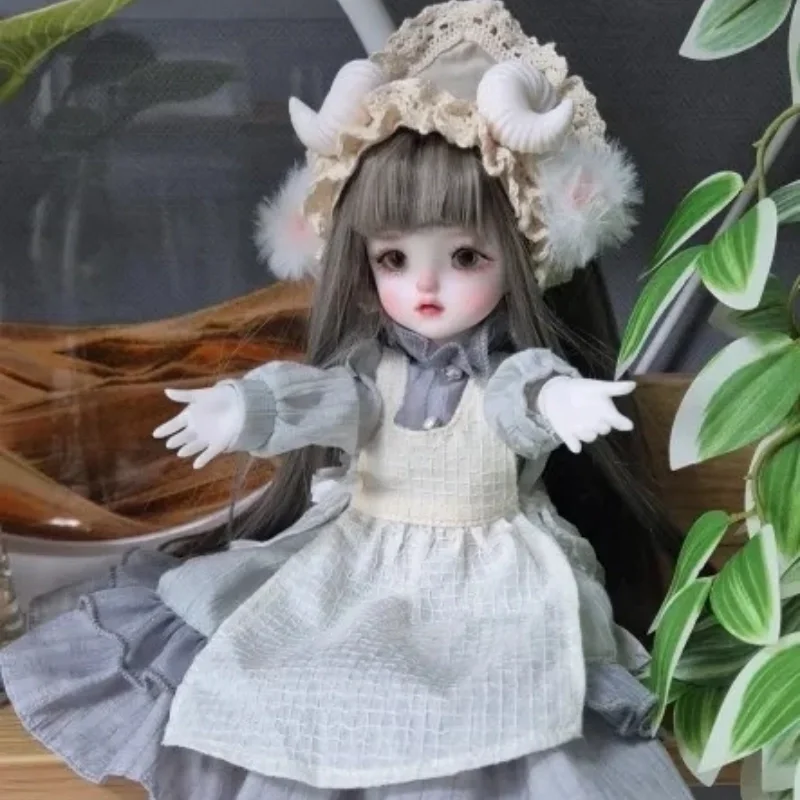 

Shugafairy Damita 1/6 Shepherdess BJD Doll Damita W/ Handmade Costume Full Set Desktop Collectible Resin Action Figure Girl gift