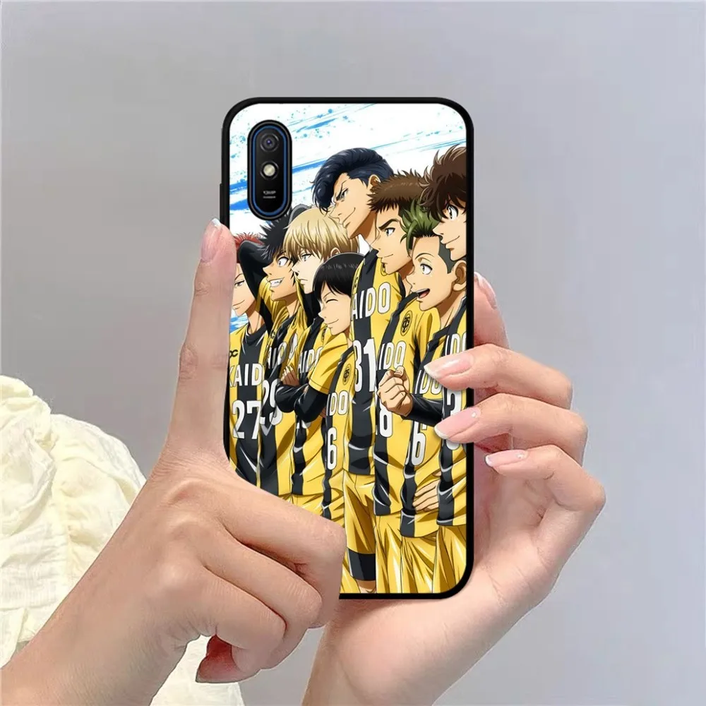 Ao Ashi Anime  Phone Case For Redmi 5 6 7 8 9 10 plus pro 6 7 8 9 A GO K20 K30 K40 pro plus F3 Fundas image 4