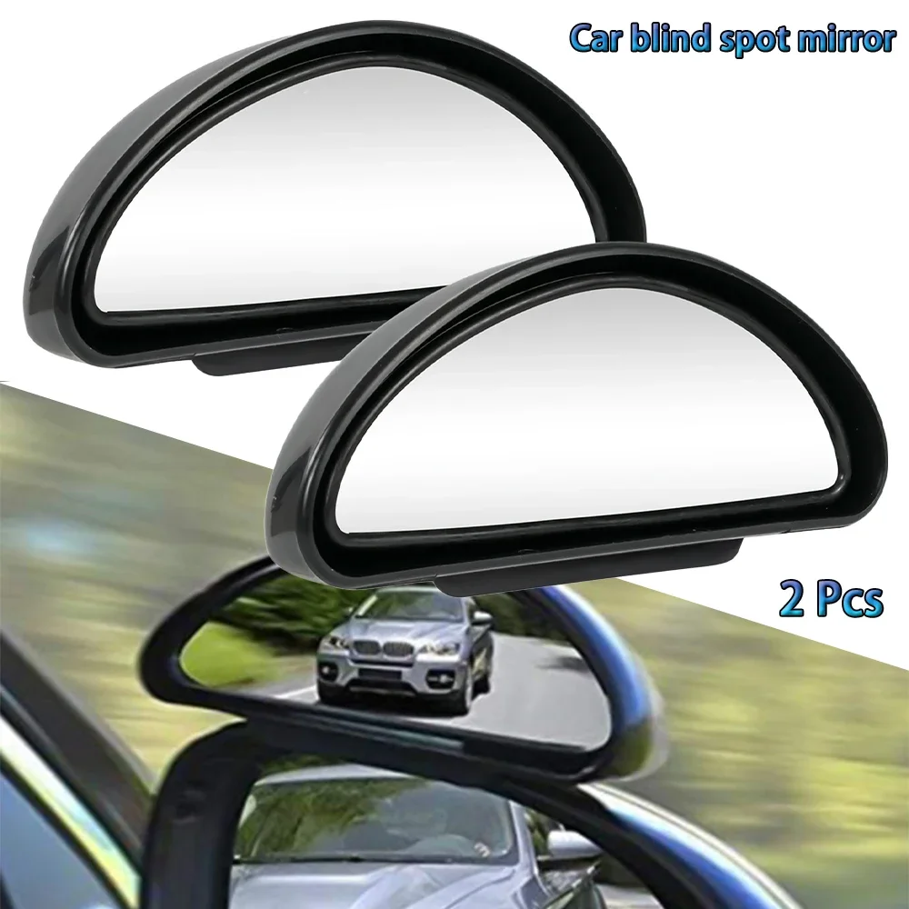 

2pcs Car Blind Spot Adjustable Rear View Mirror 360 Degree Reverse Additional for Parking Auxiliary Mirror Auto Exterior Parts