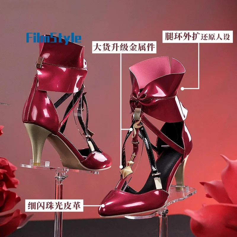 

Game Wuthering Waves Phrolova Cosplay Shoes Anime Character Halloween Carnival Party Prop