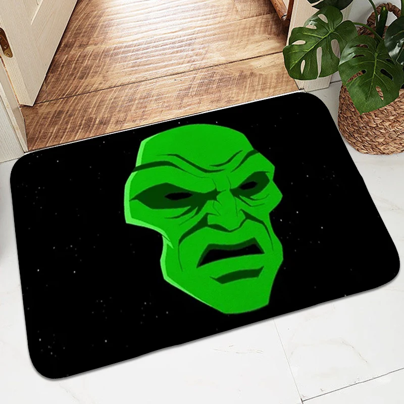 Door Mat Non-slip Aliens Xenomorph Living Room Bedroom Rug Slip-resistant Bathroom Kitchen Hallway Carpet Home Decor Items