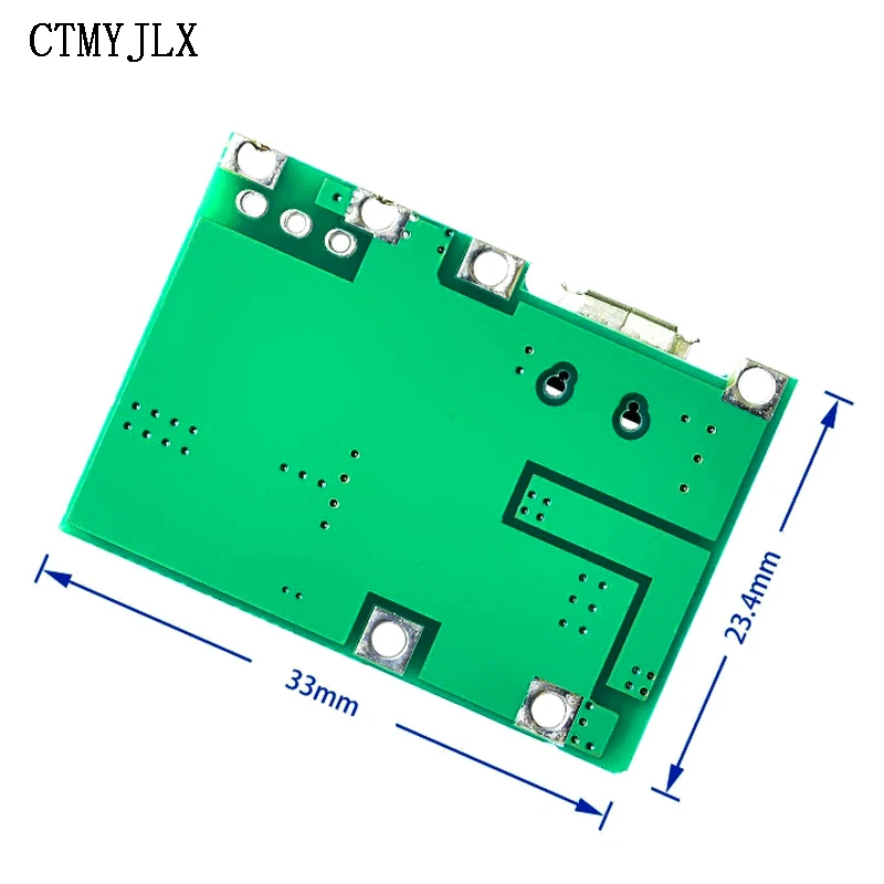 10pcs Adjustable Step Up 18650 Lithium Battery Charging Discharge Integrated Module 3.7V 9V 5V 2A Battery Charger Board TP4056