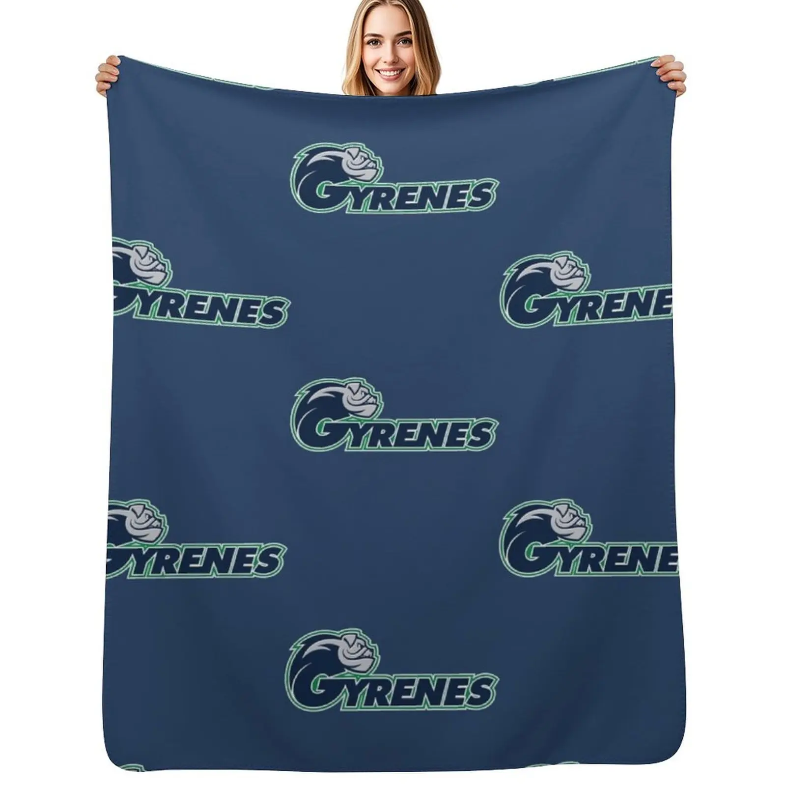 Ave Maria Gyrenes Throw Blanket Polar Beautifuls Stuffeds Retros Picnic Bed linens Blankets