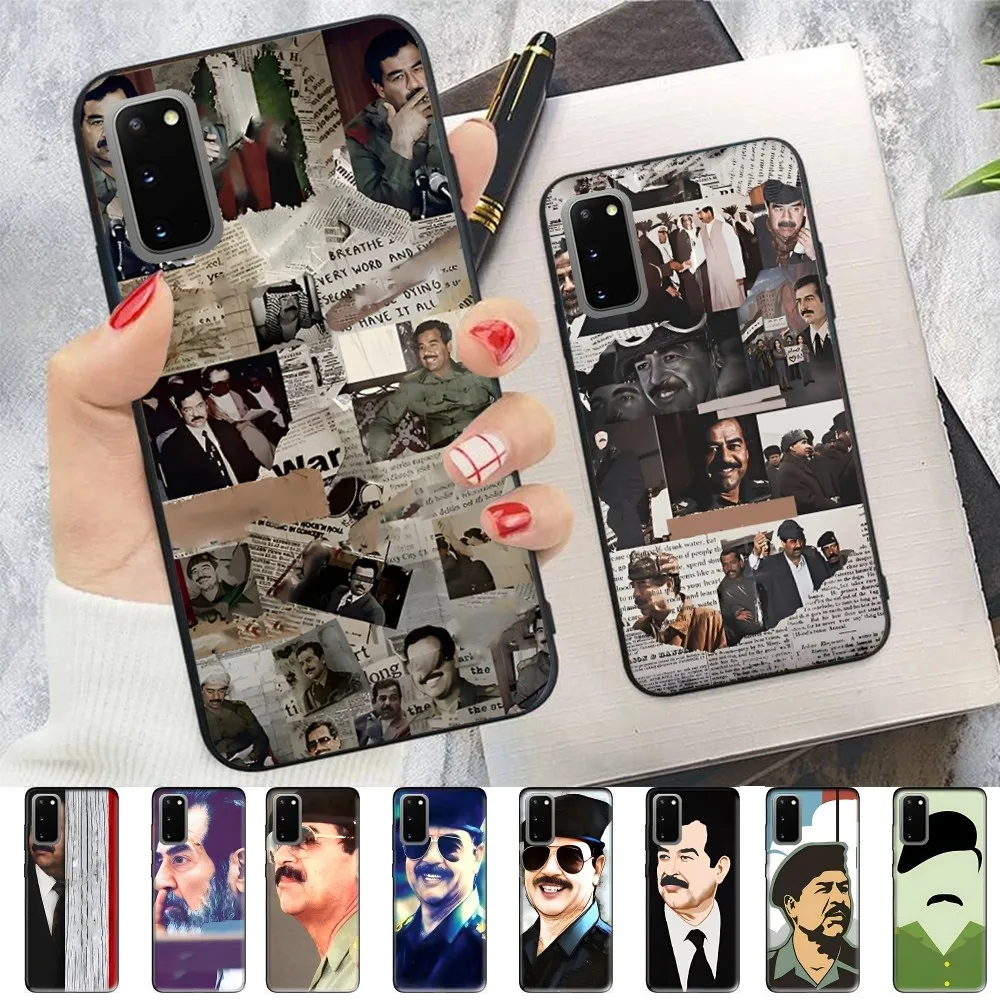 Saddam Hussein Iraq Mobile Phone Case For Samsung S 9 10 20 21 22 23 30 23plus lite Ultra FE S10lite Fundas