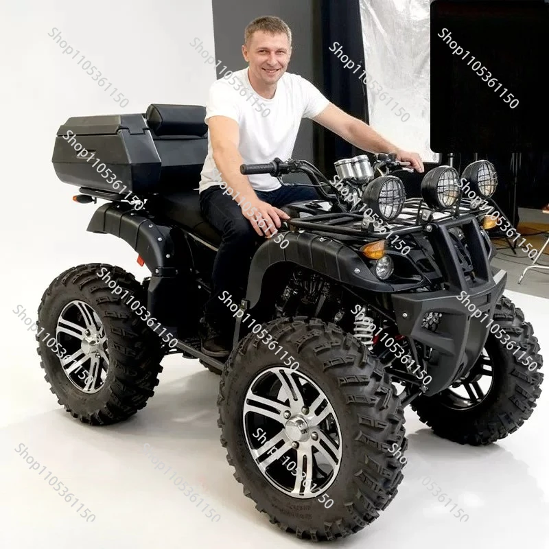 ATV four-wheel off-road four-wheel drive big bull all-terrain mountain bike motorcycle ATV electric snowmobile