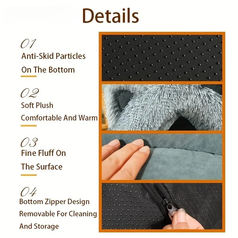 Thumbnail 3 - #26 Latest Enclosed Cat Cave Beds Offers