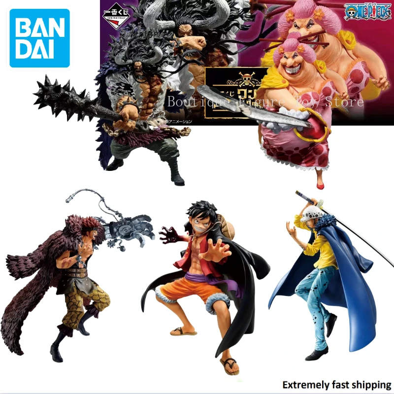 In Stock Original Bandai BANPRESTO Ichibankuji ONE PIECE Best of Omnibus Monkey D. Luffy Figure Anime Model Toy Gift Collect