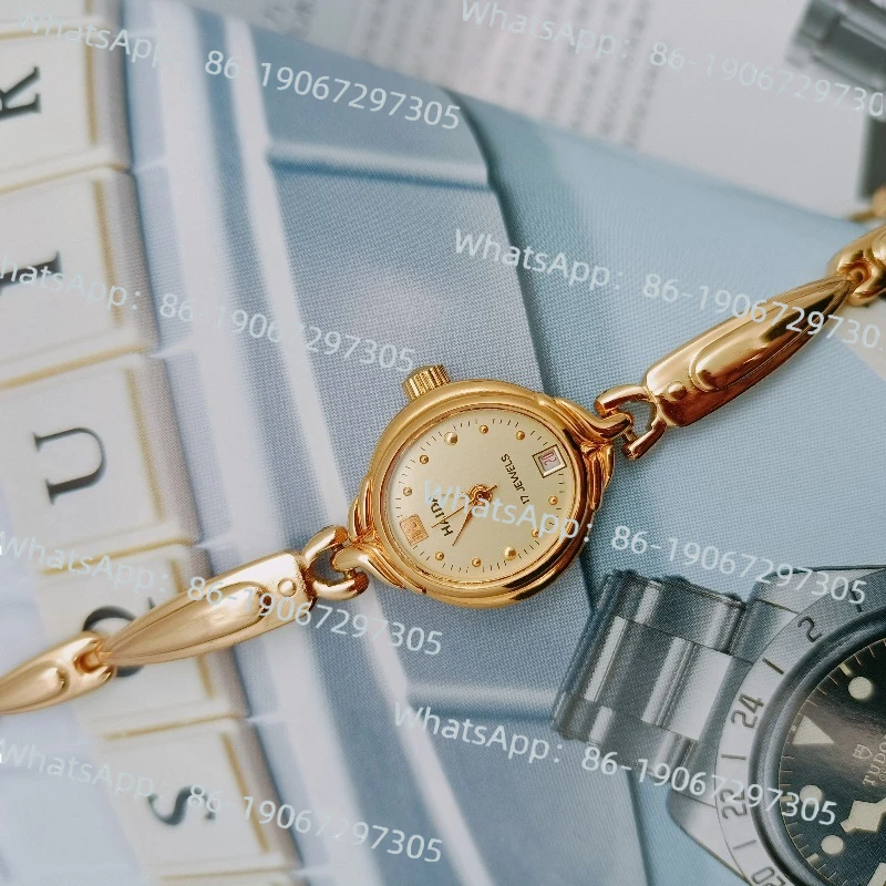 

Инвентарь Шанхайская часовая фабрика No. Женский связанный список Haida Machinery 3, календарь с ручным заводом, винтажный овальный