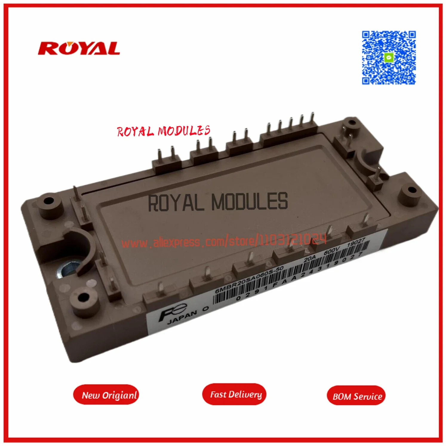6MBR20SA060S-50 Novo Módulo