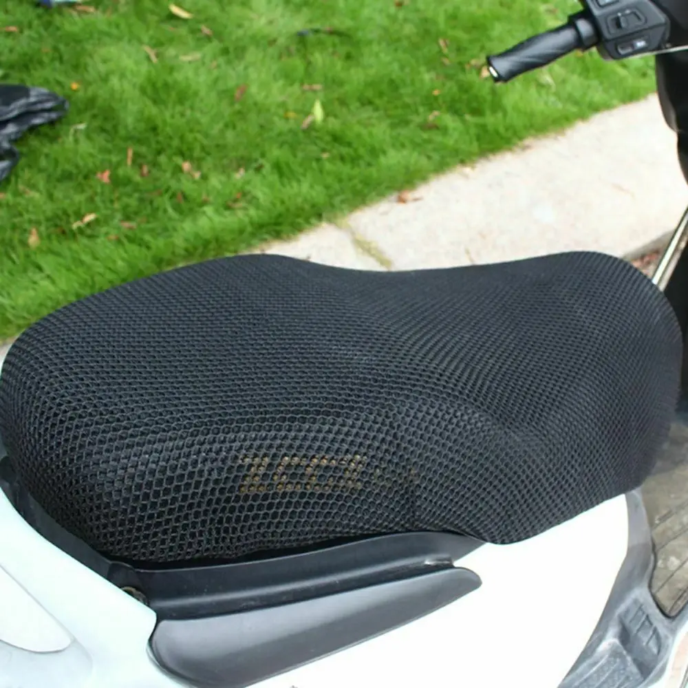 Funda antideslizante para asiento de motocicleta, cojín a prueba de polvo, accesorios de poliéster, protección de piezas de repuesto para bicicleta eléctrica