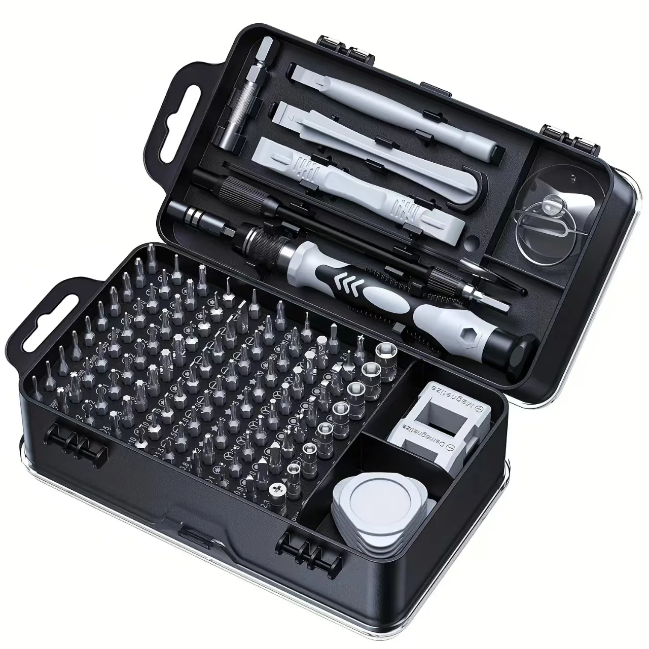 Professional 115 in 1 Electronics Repair Tools Magnetic Precision Screwdriver Set Nut Driver for Laptop Phone PC Maintenance