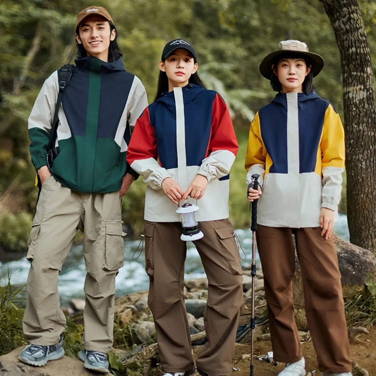 

Men's Hot 2025 New High-quality Autumn Winter Jacket Casual Men Hooded Mountaineering Loose Oversized Women Unisex Thickened