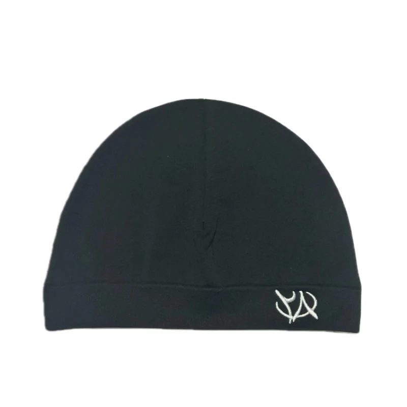 العصرية المطرزة إلكتروني قبعة الجمجمة قبعة رقيقة متماسكة قبعة للجنسين خفيفة الوزن لينة أزياء الشارع الشهير Y2K الهيب هوب الشرير الصخرة دافئ