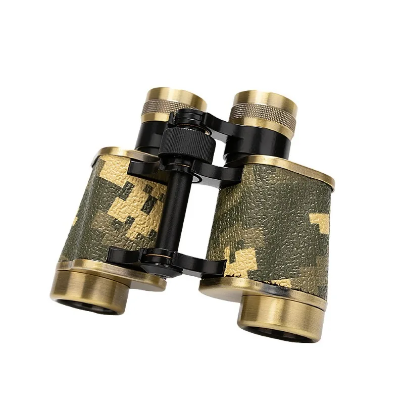 High Magnification Metal Binoculars for Outdoor Hiking and Camping, 8x30 Binoculars