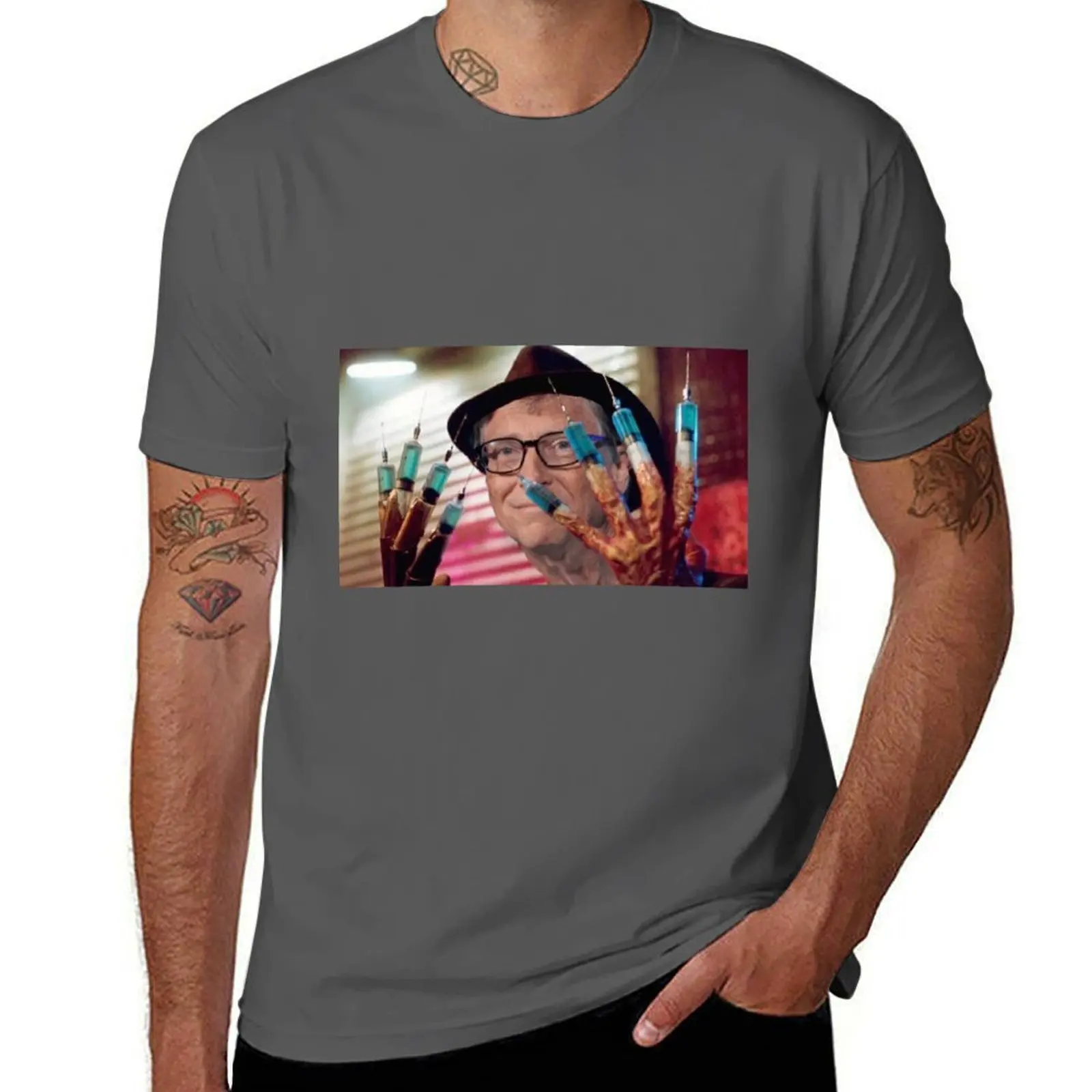 

BILL GATES T-Shirt man t shirts for men t shirts for man cotton soft T-Shirt