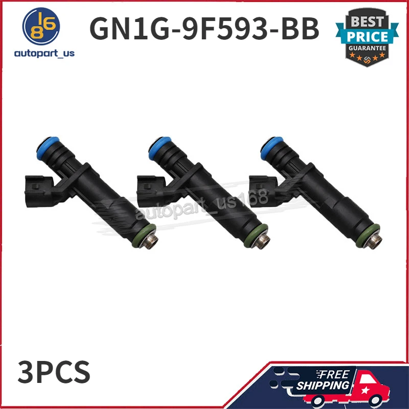 

3Pcs Fuel Injectors GN1G-9F593-BB GN1G-9F593-BA For Ford